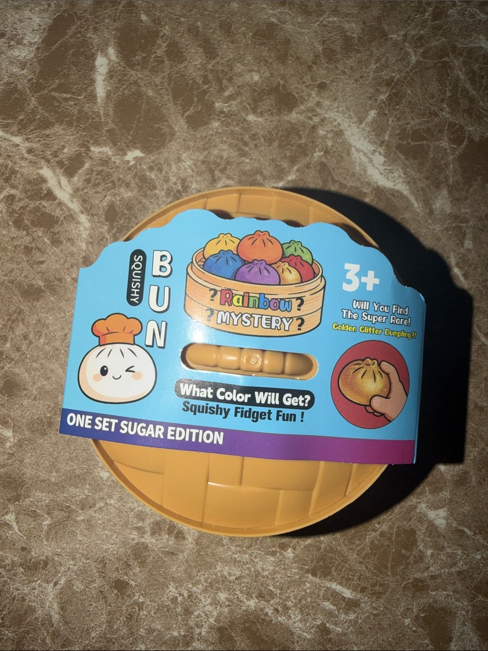 Rainbow Mystery Squishy Bun - Sugar Edition - Kids Bath & Skin Toy